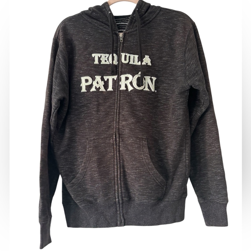 Patron Tequila Adult Unisex Zip Front Hoodie Jacket